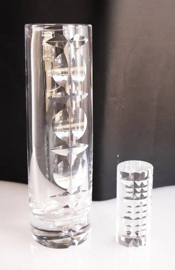 Image 1 of Vase by Mona Morales Schildt for Kosta, 1960s, set of 2