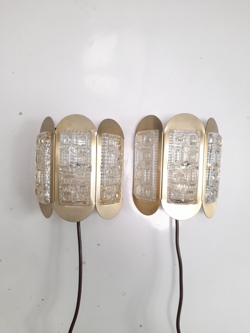 Skandinavische Wandleuchten Vitrika Orrefors