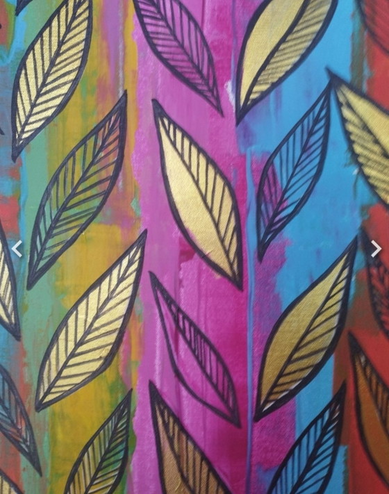 Image 1 of Natia Antadze "Hojas doradas" XXL