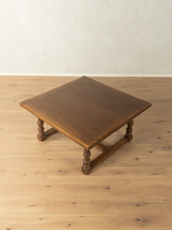 Brutalistischer Couchtisch, 1970er Jahre – Couchtische, Holz (photo 4 of 5)