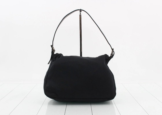 Fendi Mamma Baguette Shoulder Bag, Leather, Metal, Black (photo 2 of 14)