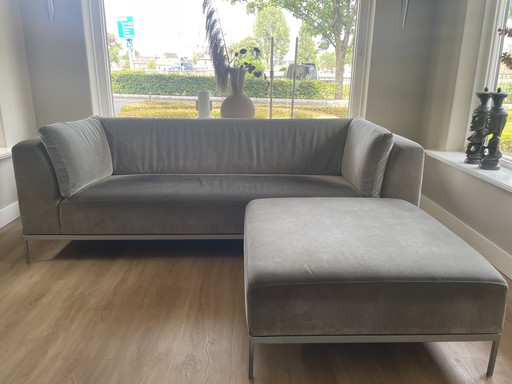 Ligne Roset sofa + footstool
