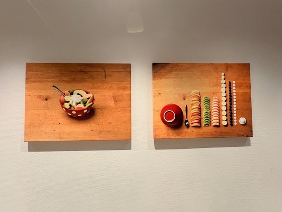 Image 1 of Twee afbeelding op canvas uit “Opruimen, dat is de kunst”