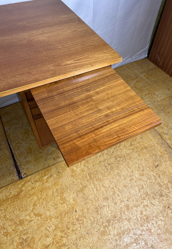 Image 1 of Mid-Century Retro Vintage Teak Desk – 1960s Danish Design  