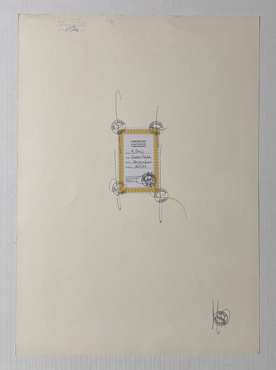 Quadro Serigrafia Marco Orsi 50x70cm Curva Nord, Lazio – Litografie e stampe, Paper (photo 5 of 7)