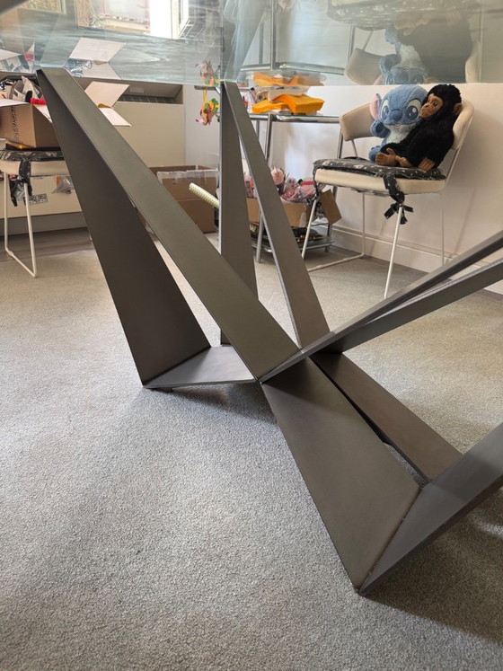 Cattelan Italia Skorpio Table – 200 × 100 cm – Original – Dining tables, Crystal (photo 3 of 5)