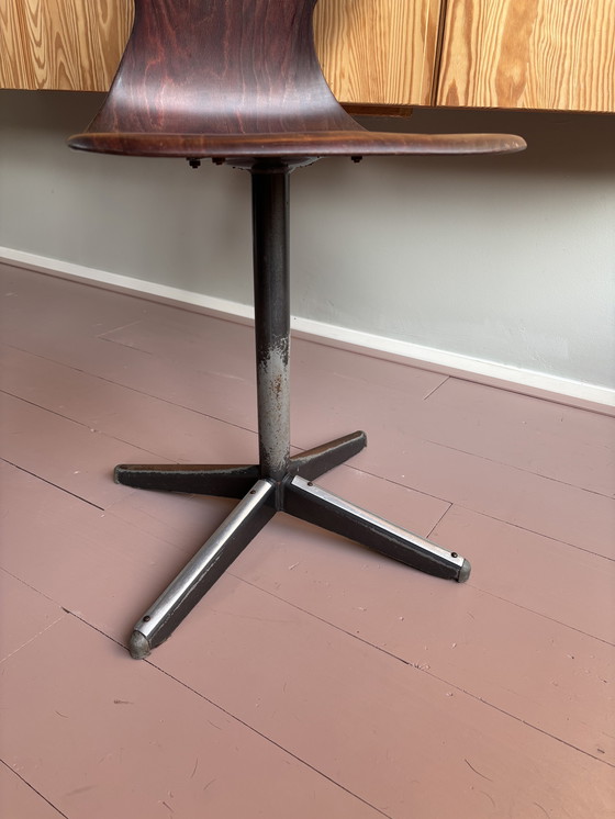 Image 1 of Vintage Galvanitas school chair, Pagholz 15104 'Smiley'