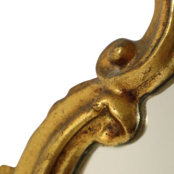 Image 1 of Klassieke Smalle Kuifspiegel Bladgoud