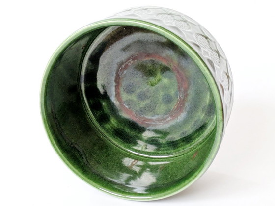 Image 1 of Supporto per albero di Natale in ceramica Jasba degli anni '60 | Germania Ovest, con scatola originale