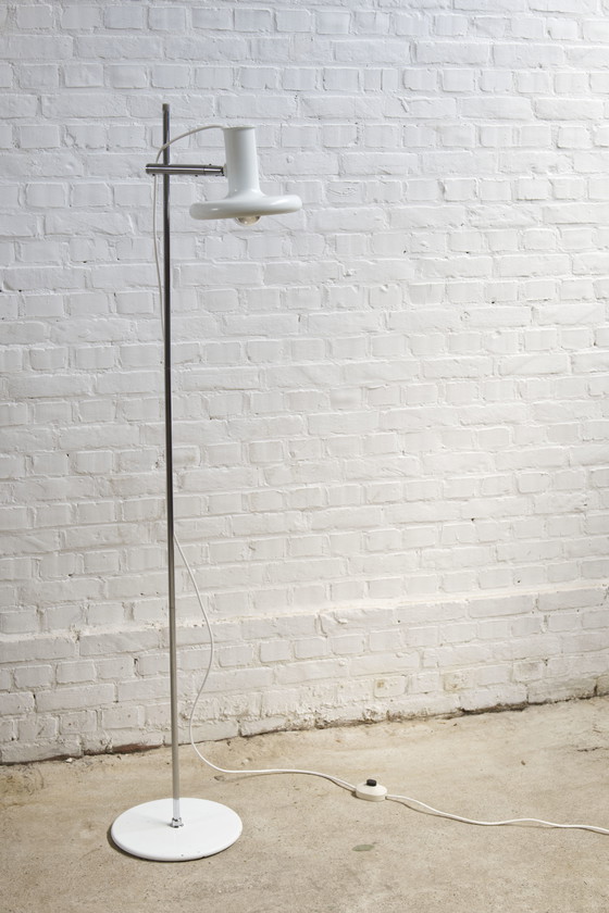 Image 1 of Vintage Deense vloerlamp van Hans Due voor Mist & Morup