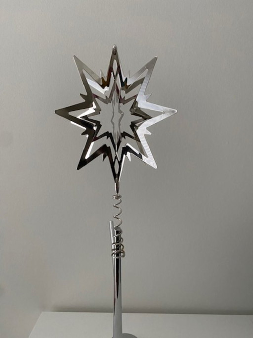 Georg Jensen Decoración icónica para árbol de Navidad Top Star Diseño Flemming Eskildsen