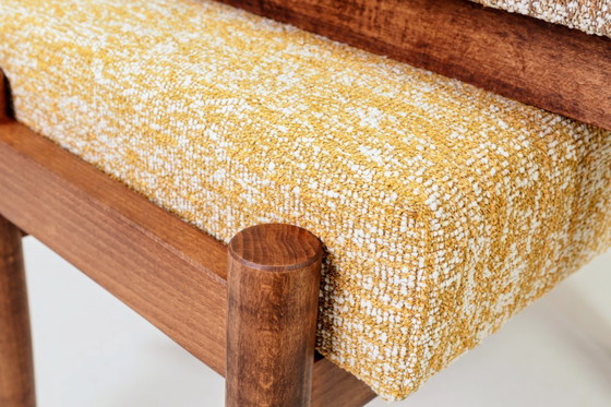 Image 1 of Juego de 2 sillas infantiles taburetes granola color marrón amarillento