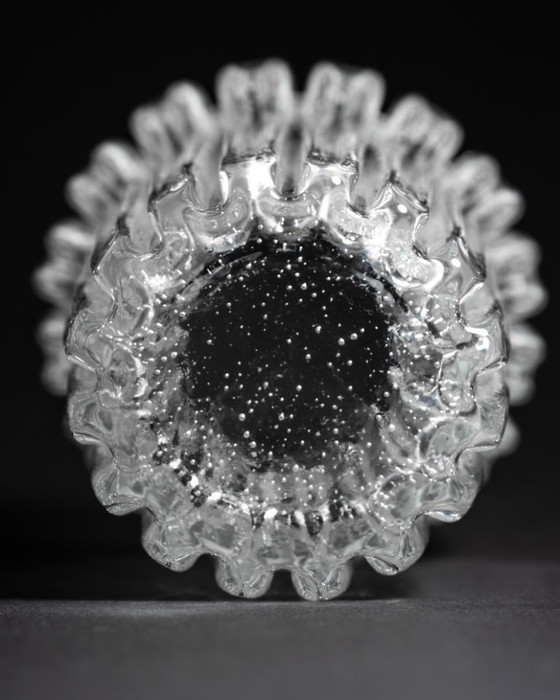 Image 1 of Glass Vase Glashütte Limburg West Germany Mid-Century 60s–70s incl Original Box