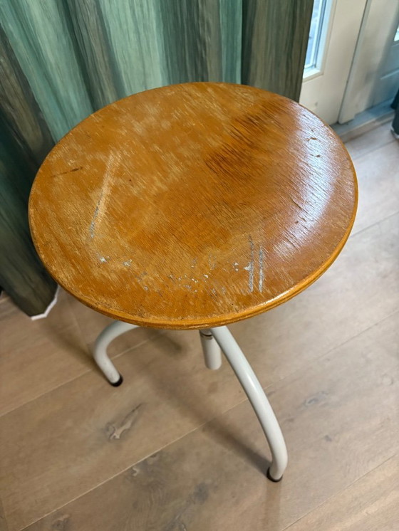 Image 1 of Vintage stool Oostwoud Franeker