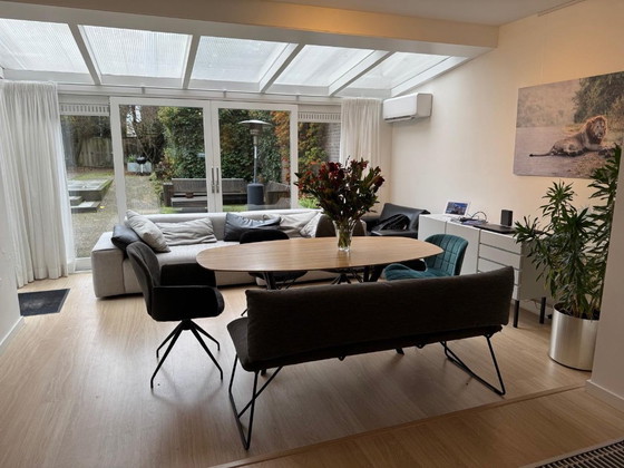 Image 1 of Table de salle à manger Mobitec Eclipse 180x100 en chêne