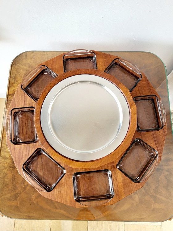 Image 1 of Lazy Susan bowl, Scandinavian Design from the 1960s