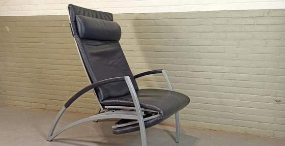 Image 1 of Sillón reclinable de cuero Interprofil 'Pax'