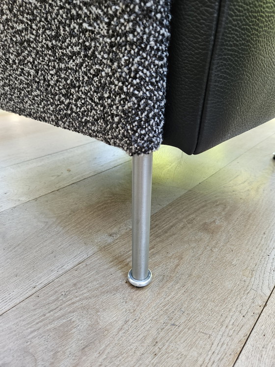 Image 1 of 1x Leolux Chaisse Longue 2x Sessel 1x Fußhocker