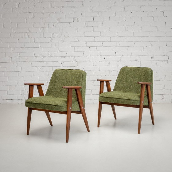 Image 1 of Vintage Chierowski 366 fauteuil Gerestaureerd 1960 Vintage Origineel