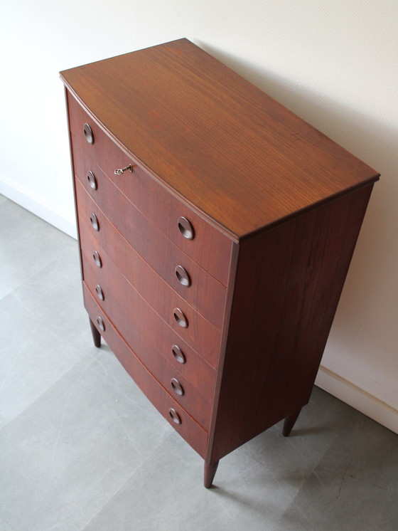 Image 1 of Vintage Deense ladekast in teak