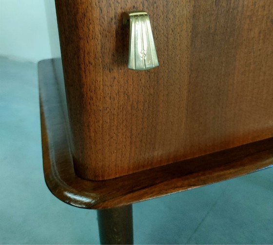 Image 1 of Vintage set of classic bedside tables from the 1950s/60s.