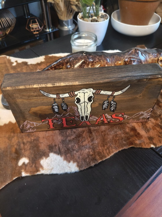 Tavola Decorativa in Legno Testa di Bufalo Western – Artisan, Oggetti decorativi, Wood (photo 5 of 6)