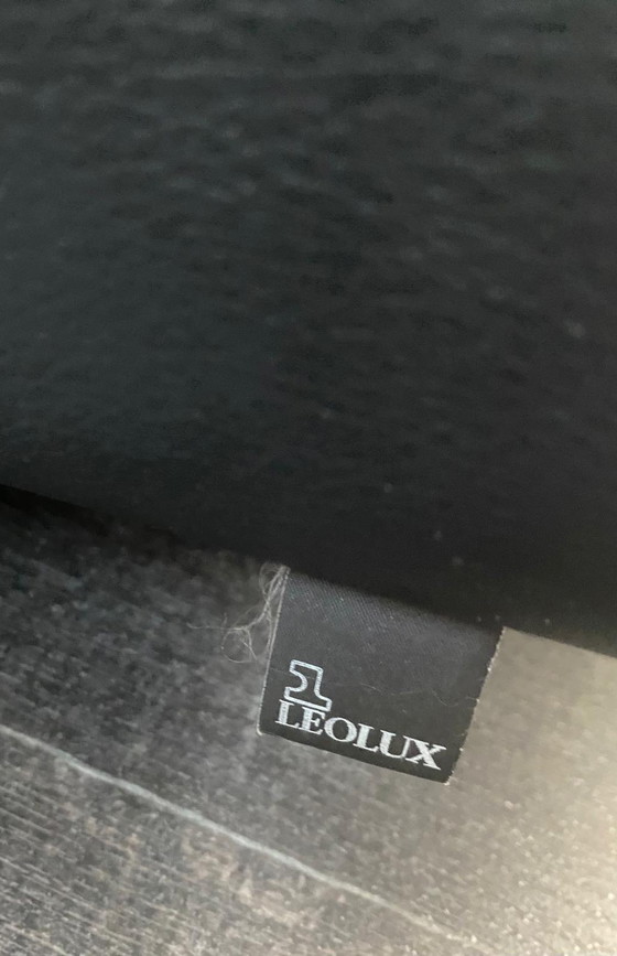 Scylla-Sessel in schwarzem Wapiti-Leder – Leolux, Leather, Metal (photo 2 of 5)