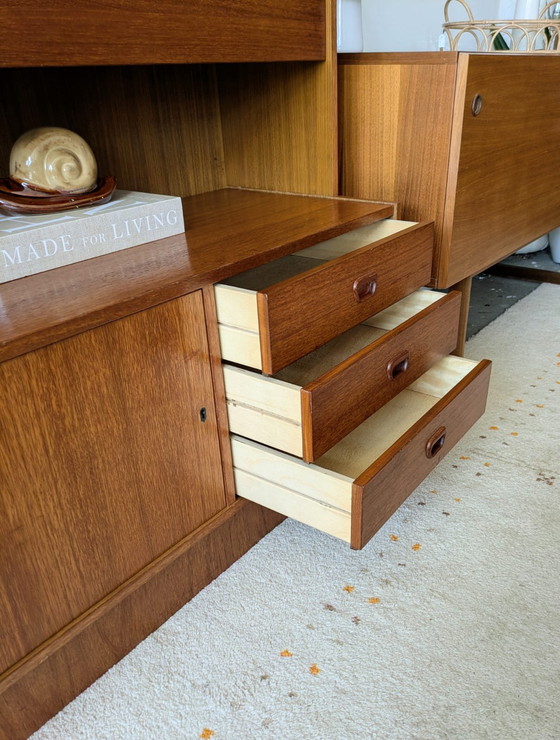 Image 1 of Vintage midcentury wandkast, wandmeubel 