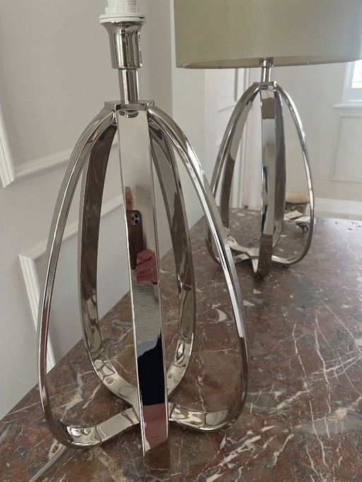 1980’s unique large French style lamps