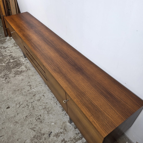 Image 1 of Helmut Magg 280cm length! vintage rosewood sideboard 60s