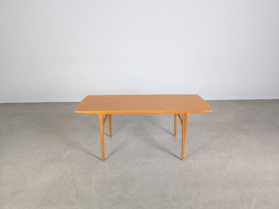 Image 1 of Mid-century coffee table similar to a vintage Johannes Andersen coffee table