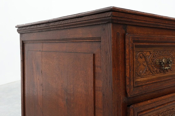 Image 1 of Italian Renaissance Oak Chest of Drawers, 17th Century