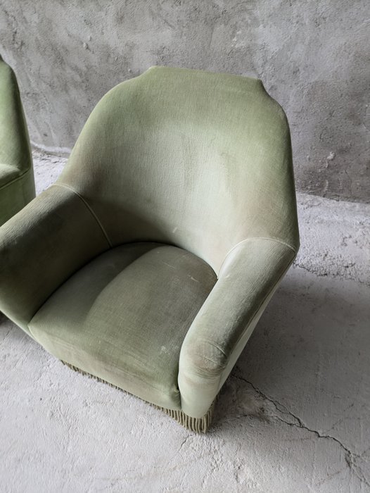 Image 1 of Armchair (2) - Italian Manifacture - 1950-1975