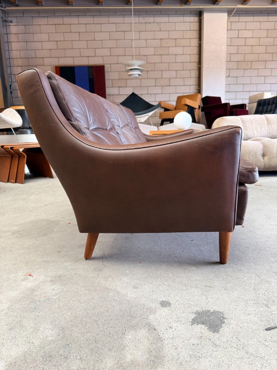 Divano vintage Vejen di Georg Thams – Divani, Leather, Wood (photo 7 of 14)