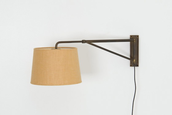 Image 1 of Art-Deco-Wandleuchte mit Schwenkarm
