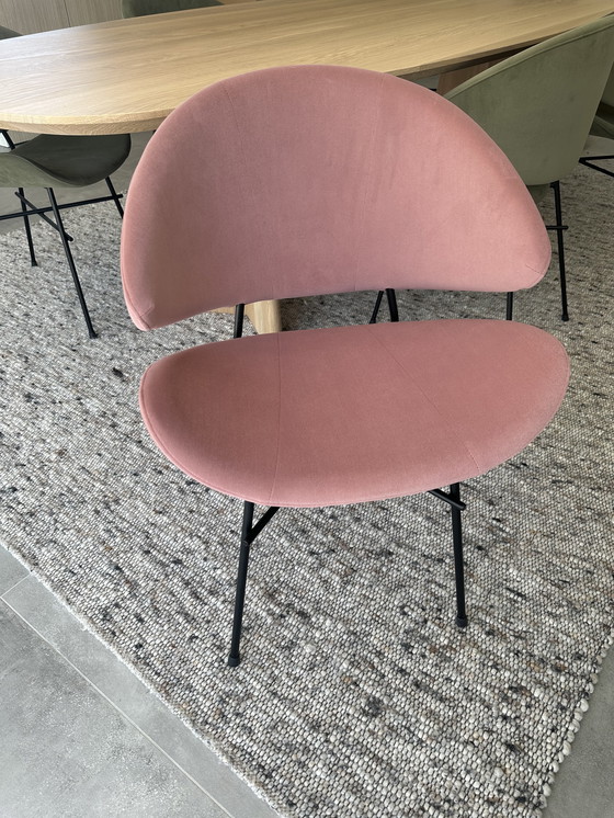 Image 1 of 2x chaise Iker en velours chéri