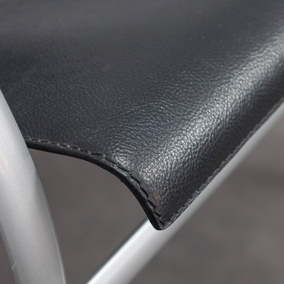 Image 1 of Coppia di poltrone in pelle Kokatu di M.A. Cigan per Akaba, Spagna, anni '80