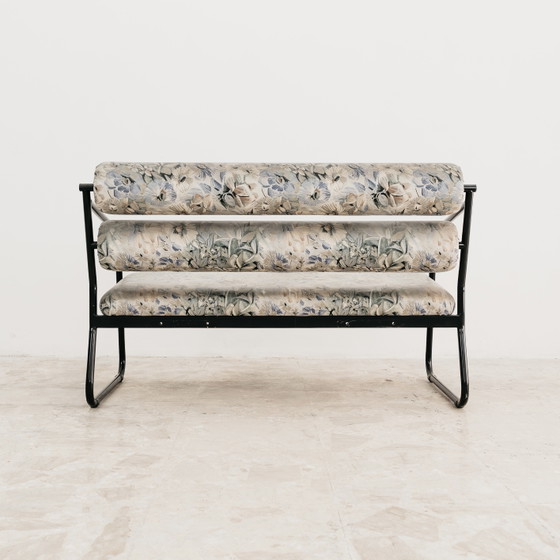Image 1 of Memphis Style 1980s Postmodern Two-Seater Sofa