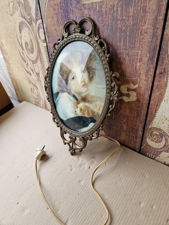 Image 1 of Antikes illuminiertes Gemälde