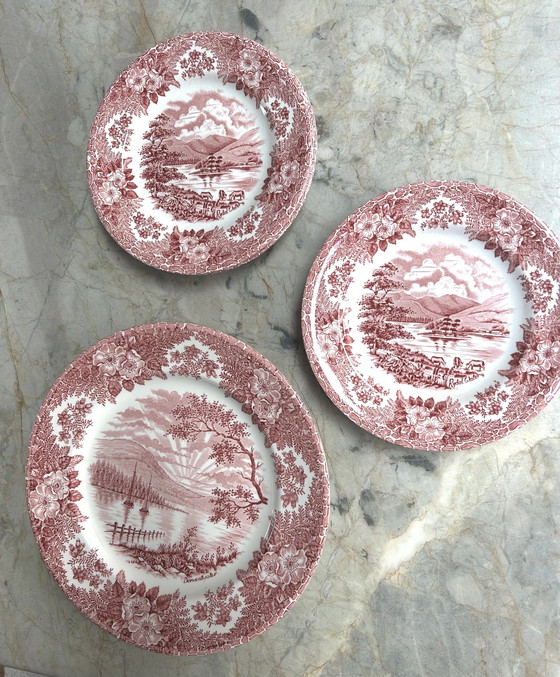 Image 1 of Incantevole set da pasticceria da 7 pezzi - Servizio da tavola in gres inglese EIT