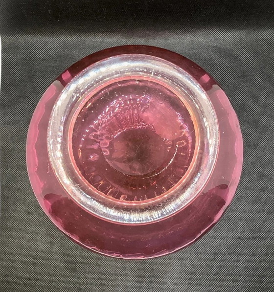 Image 1 of Vintage Pink Carafe Murano