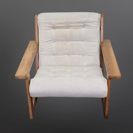 Image 1 of Sedia safari di design scandinavo, Svezia anni '60