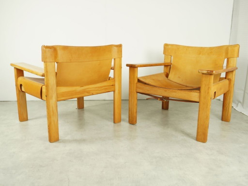 2xKarin Mobring Natura Lounge Chair Design vintage metà secolo