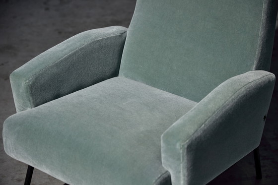 Image 1 of Mid Century Modern Lounge Chairs im Stil von Gastone Rinaldi, Italien, 1950er Jahre