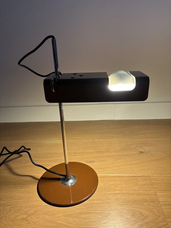 Original Vintage Oluce 'Spider' Table Lamp (Model 291) – Joe Colombo, 1960s – Metal (photo 12 of 12)