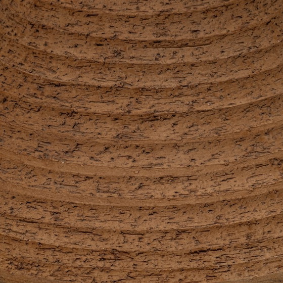 Large Earthy Ceramic Floor Lamp by Doria Leuchten, Germany, 1970s – Floor lights, Glass (photo 8 of 10)