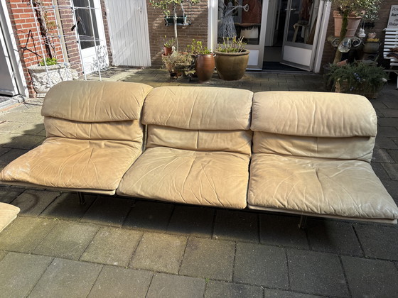 Image 1 of Vintage Wave Modulaire Woonkamer Set door Giovanni Offredi voor Saporiti Italia, 1970