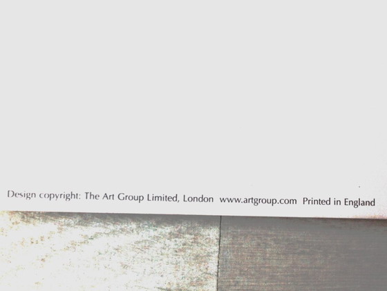 Image 1 of Mark Rothko "Blauw, oranje, rood" 1966 - Vintage museum posters - (80 x 60 cm)