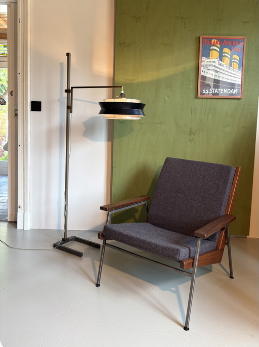 Gelderland Rob Parry 2520 Low Model Armchair – fauteuils, Wood, Wool