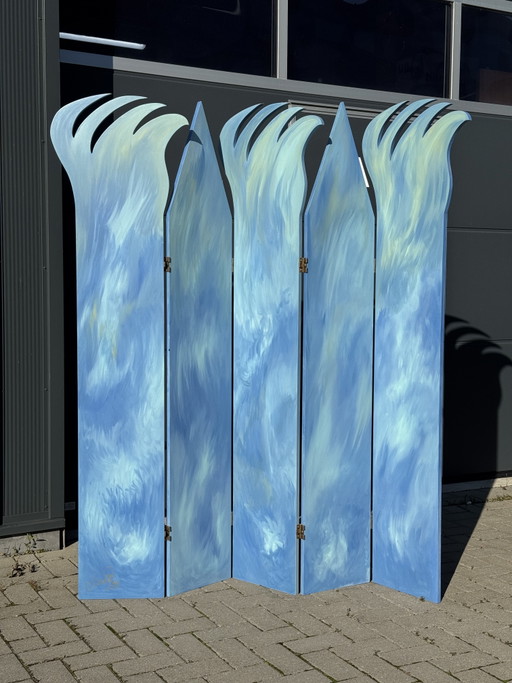 Waves room divider